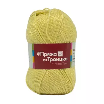 Пряжа из Троицка 'Алиса' (50%шерсть, 50%вискоза) (1002 липа)