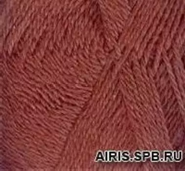 Пряжа из Троицка 'Алиса' (50%шерсть, 50%вискоза) (0982 гранат)