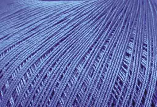 Пряжа из Троицка 'Астра' 100гр. 610м. (100% мерс.хлопок) (0176 василек)