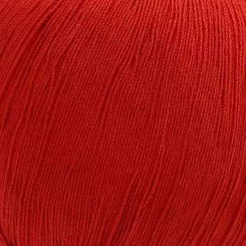 Пряжа из Троицка 'Астра' 100гр. 610м. (100% мерс.хлопок) (0040 красный)