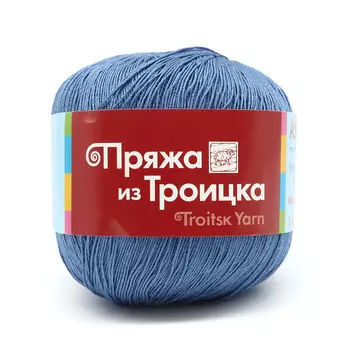 Пряжа из Троицка 'Астра' 100гр. 610м. (100% мерс.хлопок) (2648 светлый гиацинт)