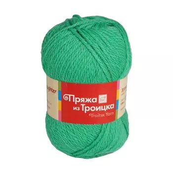 Пряжа из Троицка «Хуторянка» (100%шерсть) (0057 светлый салат)