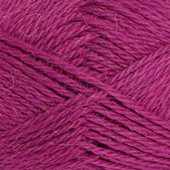Пряжа из Троицка «Хуторянка» (100%шерсть) (1643 яркая сирень)