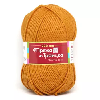 Пряжа из Троицка 'Юбилейная' 200гр. 200м (20% мериносовая шерсть, 80% акрил) (2212 абрикос)