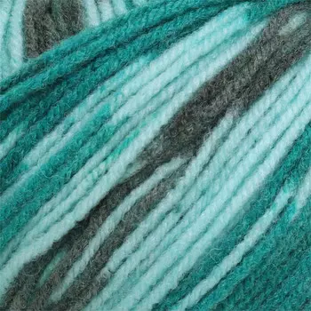 Пряжа из Троицка 'Кроха' (20%шерсть, 80%акрил) (7067 принт)