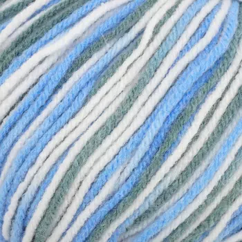 Пряжа из Троицка 'Кроха принт, секц.' 50гр. 135м. (20%шерсть, 80%акрил) (4133 секционный)