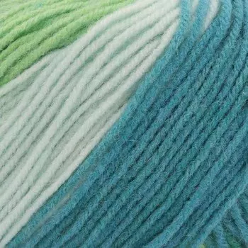 Пряжа из Троицка 'Кроха принт, секц.' 50гр. 135м. (20%шерсть, 80%акрил) (7136 принт)