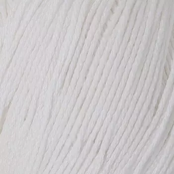 Пряжа из Троицка 'Крокус' 100гр. 160м. (100% мерсеризованный хлопок) (0235 супер белый)