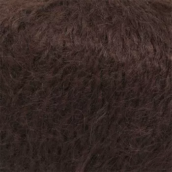 Пряжа из Троицка 'Лада' (65%мохер, 25%шерсть, 10%акрил) (3806 коричневый)