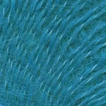 Пряжа из Троицка 'Лада' (65%мохер, 25%шерсть, 10%акрил) (0474 голубая бирюза)
