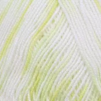 Пряжа из Троицка 'Летняя' (50%хлопок, 50%вискоза) (2760 мулине (отб/лимон))