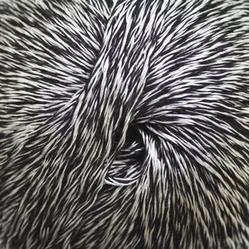 Пряжа из Троицка 'Летняя' (50%хлопок, 50%вискоза) (0892 мулине (отб.+черн.))