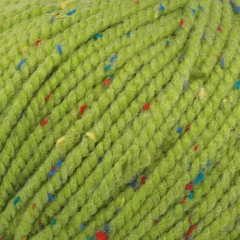 Пряжа из Троицка 'Мадагаскар' 50гр. 80м. (20% мериносовая шерсть, 10% вискоза, 70% акрил) (8395 меланж (аспарагус))