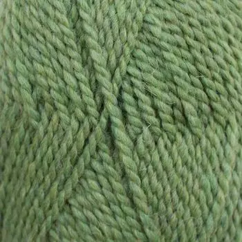 Пряжа из Троицка 'Меланж из Троицка' (70%шерсть, 30%акрил) (1775 мел.зеленый)