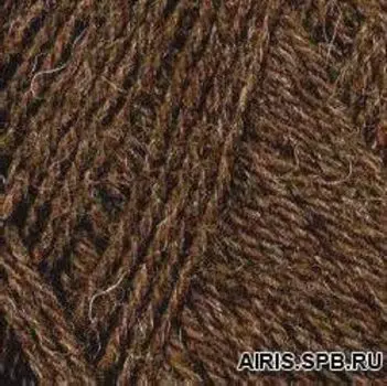 Пряжа из Троицка 'Новая деревенька' (100%шерсть) (3657 т.коричневый)