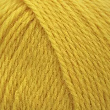 Пряжа из Троицка 'Новозеландская' (100%шерсть) (0596 желтый)