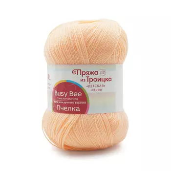 Пряжа из Троицка 'Пчелка' (100%акрил) (0018 персик)