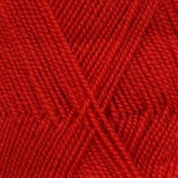 Пряжа из Троицка 'Пчелка' (100%акрил) (1449 алый)