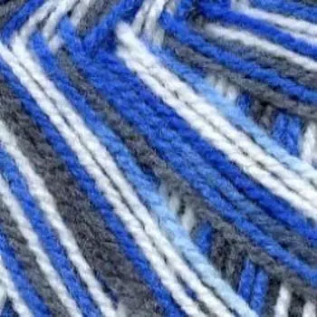 Пряжа из Троицка 'Пчелка принт., секц' 100гр. 500м (100% акрил) (4109 секционный)