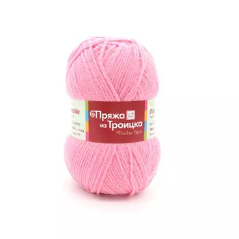 Пряжа из Троицка 'Подмосковная' (50%шерсть, 50%акрил) (3581 миндальный)