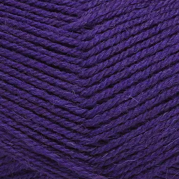 Пряжа из Троицка 'Подмосковная' (50%шерсть, 50%акрил) (0266 фиолетовый)