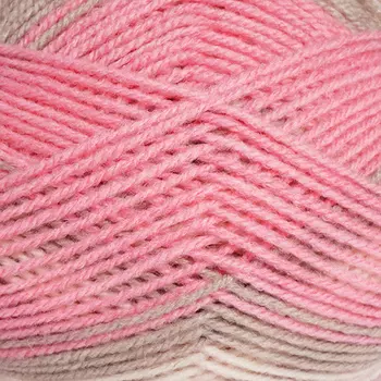 Пряжа из Троицка 'Подмосковная' (50%шерсть, 50%акрил) (7216 принт)