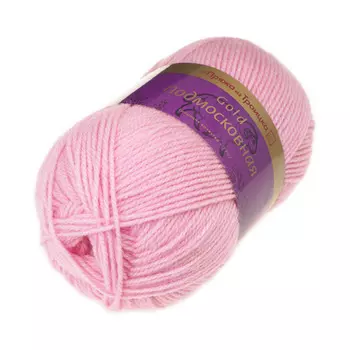 Пряжа из Троицка 'Подмосковная GOLD' 100гр. 250м. (50%шерсть, 50%акрил) (3581 миндальный)