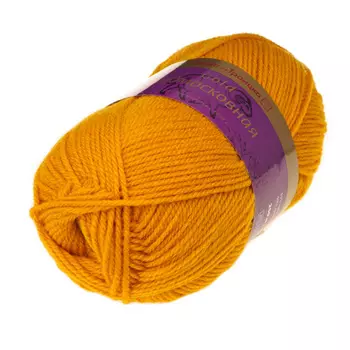 Пряжа из Троицка 'Подмосковная GOLD' 100гр. 250м. (50%шерсть, 50%акрил) (0698 шафран)