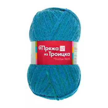 Пряжа из Троицка 'Подмосковная принт, секц.' 100гр. 250м. (50%шерсть, 50%акрил) (7380 принт)