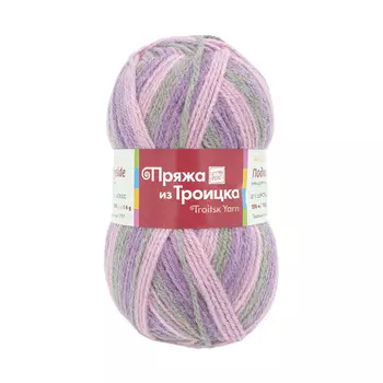Пряжа из Троицка 'Подмосковная принт, секц.' 100гр. 250м. (50%шерсть, 50%акрил) (7235 принт)
