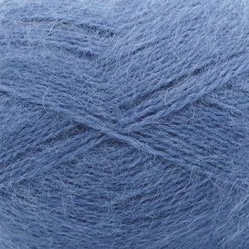 Пряжа из Троицка 'Пушинка' (50%козий пух, 50%шерсть) (1561 светлый габардин)