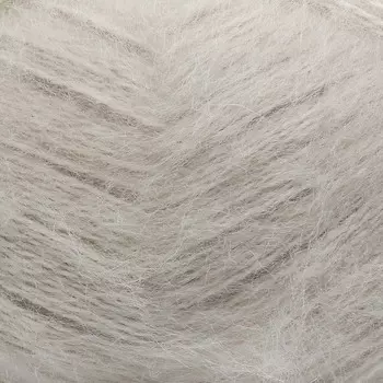 Пряжа из Троицка 'Пушинка Light' 100гр. 430м (65%мохер, 35%акрил) (0513 жемчуг)