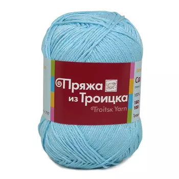 Пряжа из Троицка 'Сакура' 100гр. 180м. (100% вискоза) (0522 бирюза)
