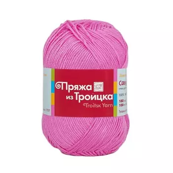 Пряжа из Троицка 'Сакура' 100гр. 180м. (100% вискоза) (1015 мальва)
