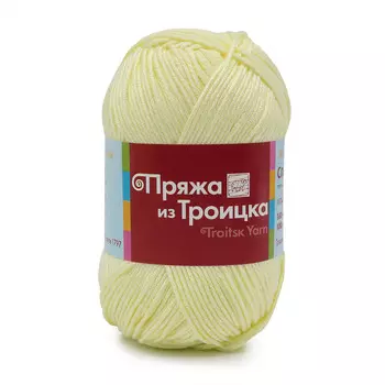 Пряжа из Троицка 'Сакура' 100гр. 180м. (100% вискоза) (1342 лимон)