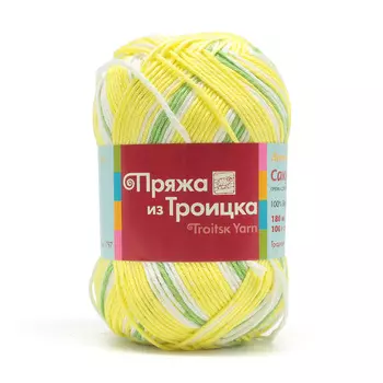 Пряжа из Троицка 'Сакура принт' 100гр. 180м. (100% вискоза) (7231 принт)