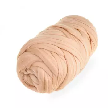 Пряжа из Троицка 'Зефир' 500гр. 50м. (100% мериносовая шерсть) (0961 розово-бежевый)