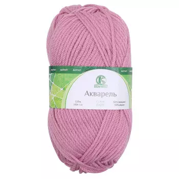 Пряжа Камтекс 'Акварель' 100гр. 110м (леакрил 50%, акрил 50%) (194 розовый цикламен)
