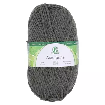 Пряжа Камтекс 'Акварель' 100гр. 110м (леакрил 50%, акрил 50%) (042 полынь)