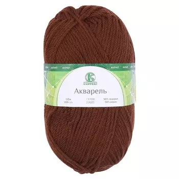 Пряжа Камтекс 'Акварель' 100гр. 110м (леакрил 50%, акрил 50%) (127 грильяж)