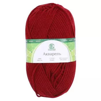Пряжа Камтекс 'Акварель' 100гр. 110м (леакрил 50%, акрил 50%) (091 вишня)