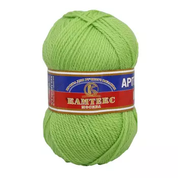 Пряжа Камтекс 'Аргентинская шерсть' (100%шерсть) (026 салат)