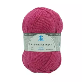 Пряжа Камтекс 'Аргентинская шерсть' (100%шерсть) (057 астра)