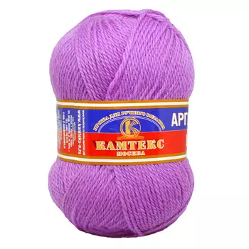 Пряжа Камтекс 'Аргентинская шерсть' (100%шерсть) (058 сирень)