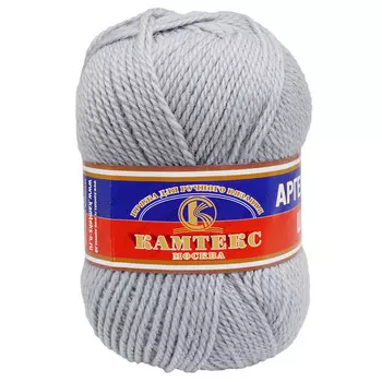 Пряжа Камтекс 'Аргентинская шерсть' (100%шерсть) (106 жемчуг)
