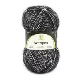 Пряжа Камтекс 'Астория' 50гр. 180м. (65% хлопок, 35% шерсть) (405 меланж 6)