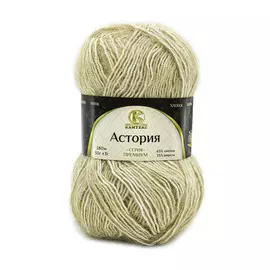 Пряжа Камтекс 'Астория' 50гр. 180м. (65% хлопок, 35% шерсть) (188 топленое молоко)