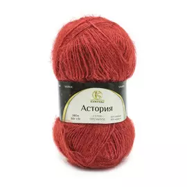 Пряжа Камтекс 'Астория' 50гр. 180м. (65% хлопок, 35% шерсть) (046 красный)