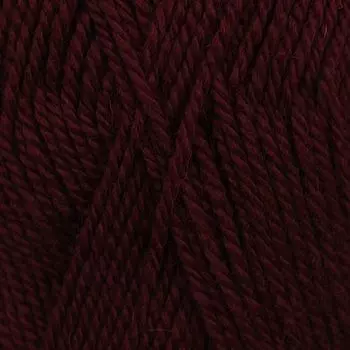 Пряжа Камтекс 'Бамбино' 50гр. 150м. (35% шерсть меринос, 65% акрил) (047 бордо)