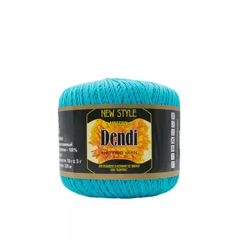 Пряжа Камтекс 'Денди' 50гр. 330м. (100% хлопок мерсеризованный) (129 лагуна)